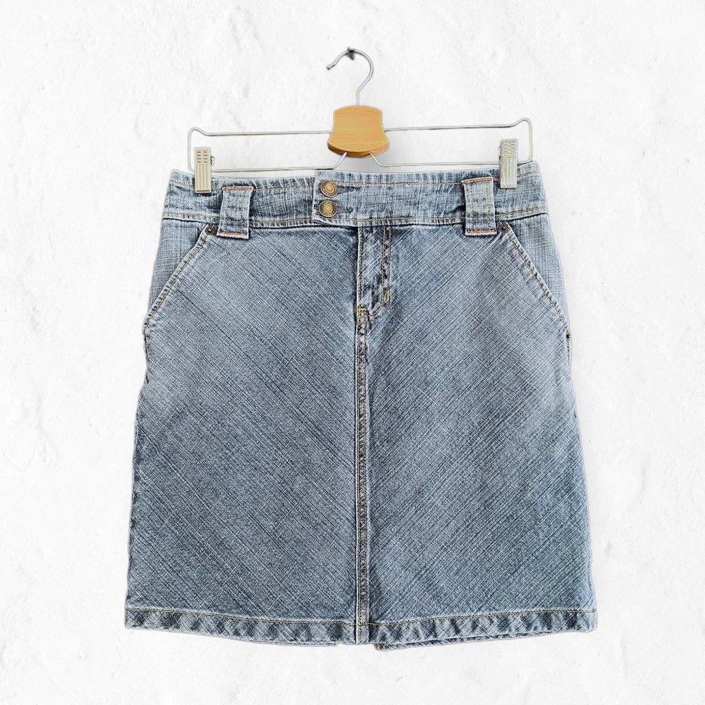 Gap Factory Denim Mini Skirt 4